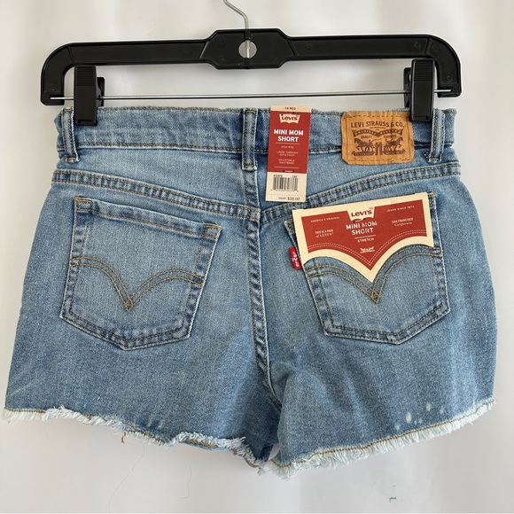 Girl’s NWT Levi’s Mini Mom Short Size 14 - Picture 3 of 3